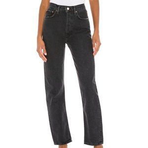 AGOLDE 90's Pinch Waist Jeans - 25 - Black Tea